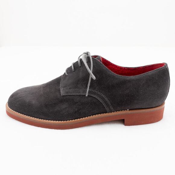 Manolo Blahnik Other - Manolo Blahnik Suede Derby Shoes Men's 8 Gray